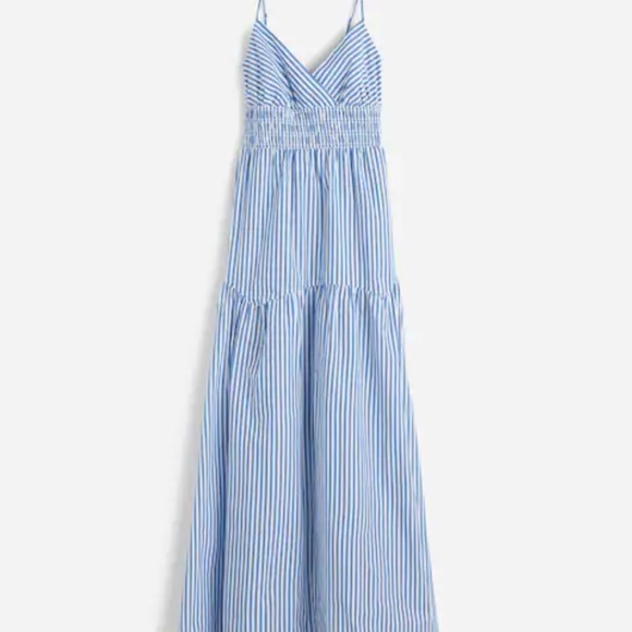 Madewell Empire Waist Tiered Maxi Dress In Stripe - Picture 5 of 13